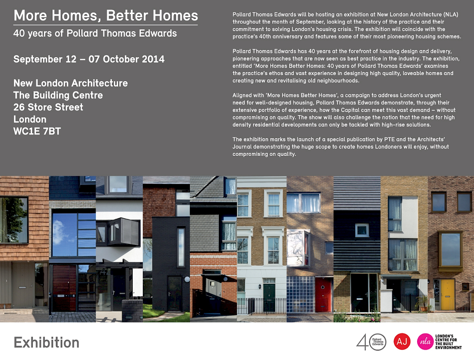 Pollard Thomas Edwards celebrates 40 years in practice with exhibition